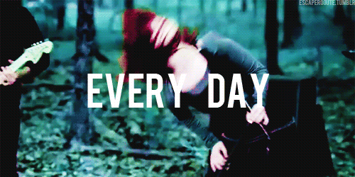 escaperooute:  Hayley Williams on paramore mv + Hayley quote. 