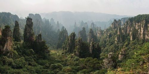 Tianzi MountainNot far from Suoxi Valley in the city of Zhangjiajie, , Hunan Province of China, is t