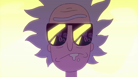 artists on tumblr rick and morty gif