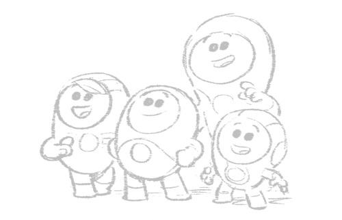 Right now I’m storyboarding at Giant Animation on Go Jetters, a new BBC kids’ show that 