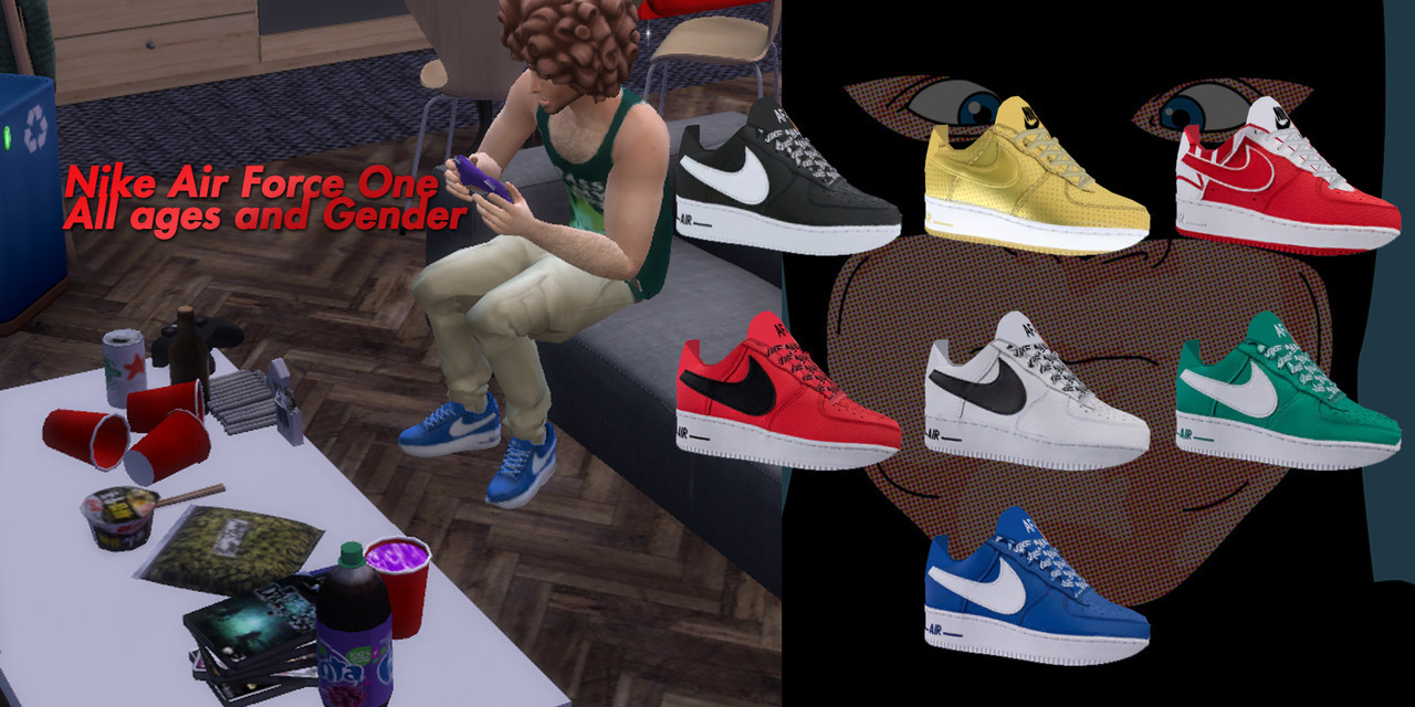 Hilflosigkeit Turner Schießen Sie Erneut Sims 4 Nike Air Force 1 Cc Auf