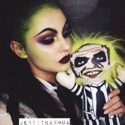 mercyangela:  I’m in love with her makeup and lil bettlejuice Jessica Mullen - MakeUp 