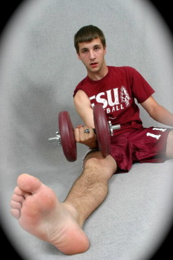 tfootielover:  beautiful boi and his foot