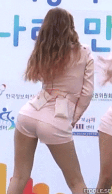AOA - Booty. ♥  That moment you recognised your own booty. ♥