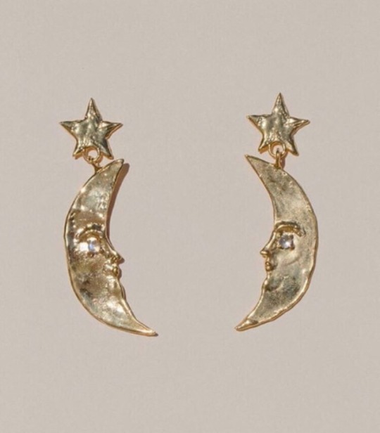 moodwater:@mondomondo ig: fw19 collection preview- the moon earrings 