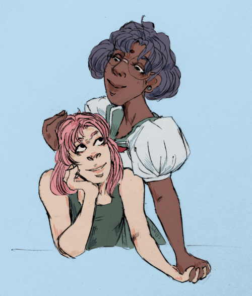 a doodle bc femslash february