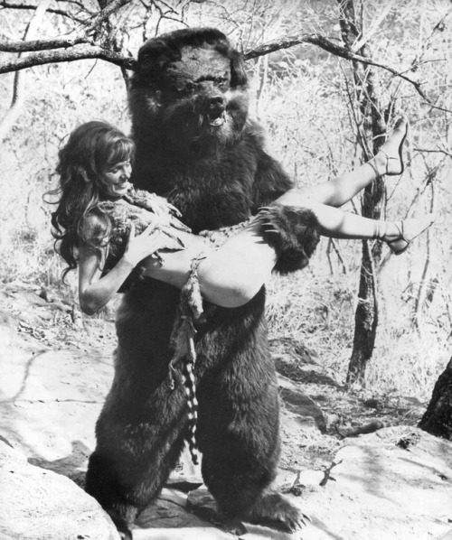 rarecultcinema:Julie Ege in Creatures the World Forgot (1971)