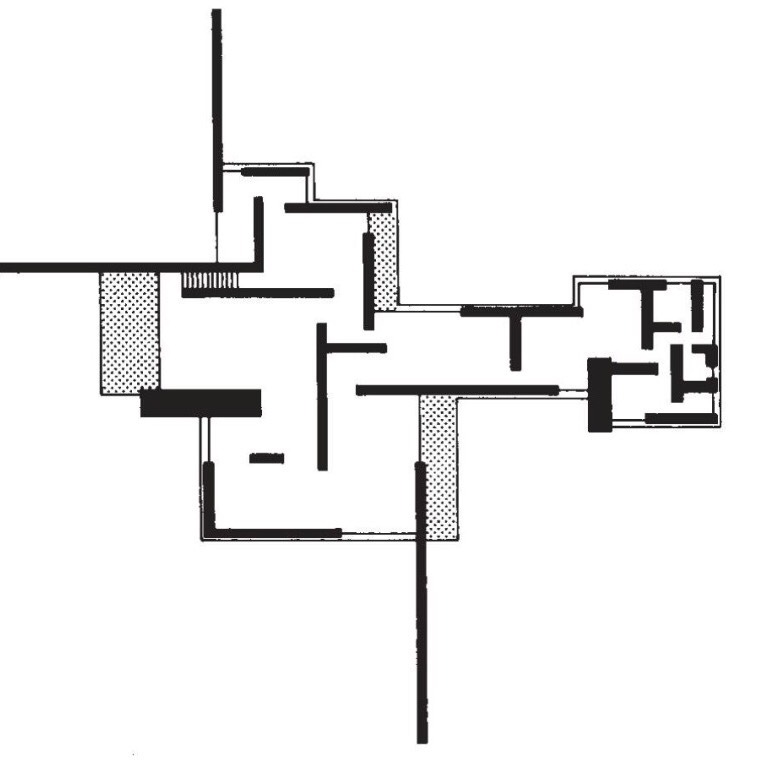 Bauhaus Movement Magazine Mies Van Der Rohe Plan Of Brick Country House 