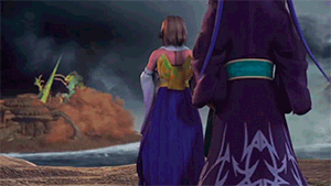 aegisol:Video game challenge: 7 video games [2/7]: Final Fantasy X  “That’s it? You’re gonna tell her you’re sorry? And then you just drag her to Zanarkand and make her fight Sin, huh? You’re all the same - let the summoner die so we can live