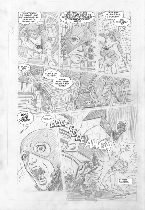  X-Men Elsewhen #1, pages 11 & 12 by John Byrne. 2019. Page 11 was originally posted July 22, 20