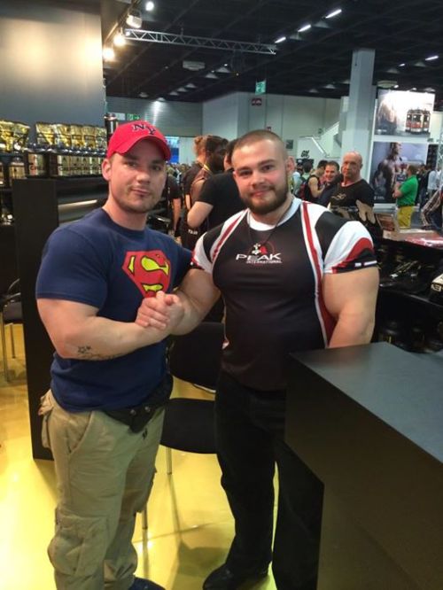 monsieurunivers:  Sebastien Demeyer and Alexei Lezukov (Fibo 2014)