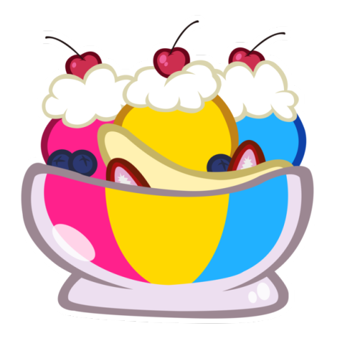 stardustwake: sorry for the long post but HELLO i made some pride sundaes!! i thought it would be a 