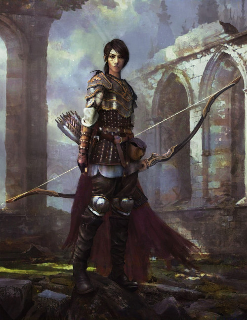 heroineimages:  foxy-nerdy:  Royal Guard, Nikita Martianov.(X-post /r/imaginaryArchers)  Stellar! 