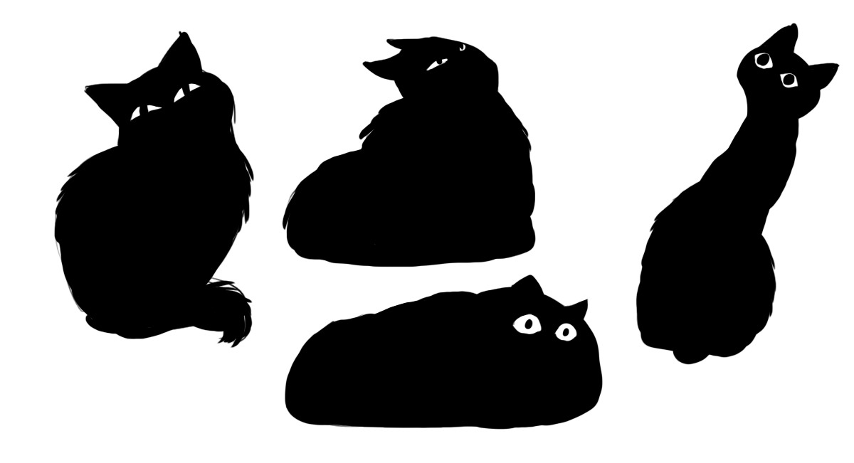 jintaru: itaveli:  yall know what i love? that kind of black cats that look like