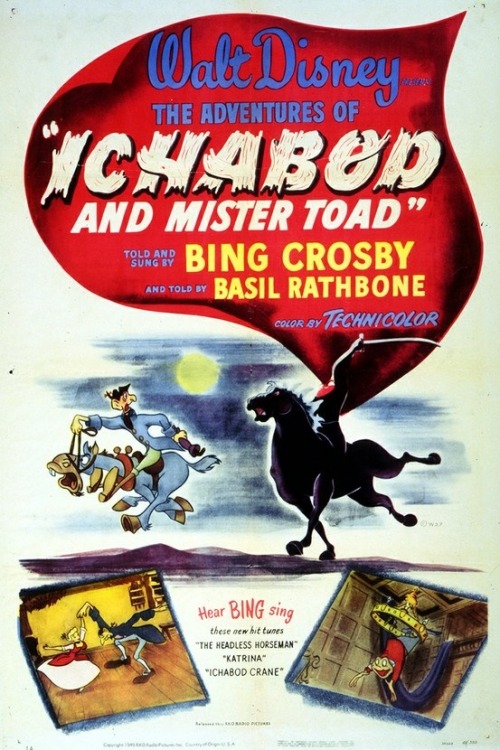 disneyprint: The Adventures Of Ichabod And Mr. Toad, 1949