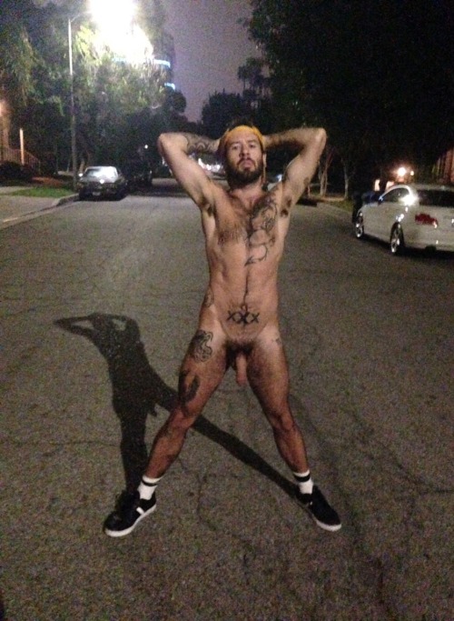 misterjackdarling:Naked in the streets.