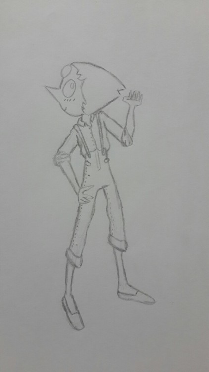 rubyknight97:  A nice pearl i made, with some phone edition to add a bit of colour to her :3 