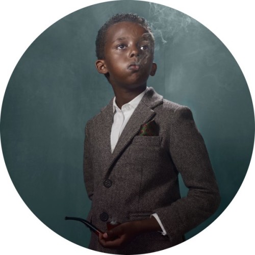 conveyerofcool:   Cool Photography: Smoking Kids Photographer Frieke Janssens poses young children with cigarettes. “I wanted to isolate the viewer’s focus on the issue of smoking itself. I felt that children smoking would have a surreal impact upon