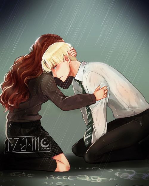 I miss them #dramioneedit #dracomalfoy #dramione #commission #commissionsopen #dramionefanart #fanar