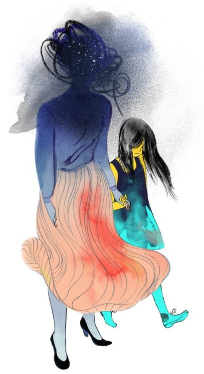 Angie Wang aka Okchickadee (b. 1986, based Burbank, CA, USA) - Illustration for NY Times Sunday Revi