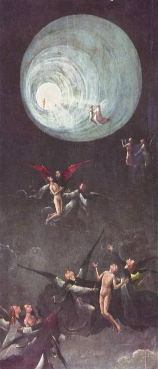 artist-bosch:Ascent of the Blessed, 1504, Hieronymus BoschMedium: oil,panelhttps://www.wikiart.org/e