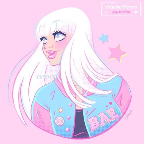 ⭐️ #BAE ⭐️ | Had so much fun testing @procreate brushes on this one! www.instagram.com/p/Bws