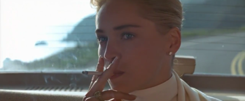 fckingcinema: Basic Instinct (1992)“What’s your new book about?”“A detective