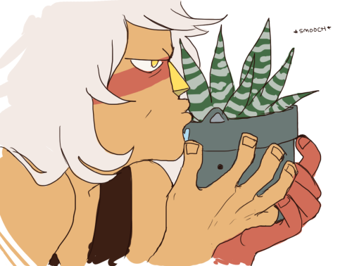 manthadraws:  Not only will Jasper be ok, but she will learn to appreciate Earth a little more upon discovering the resilient and spiky succulent, which she relates to deeply (please let me have this) 