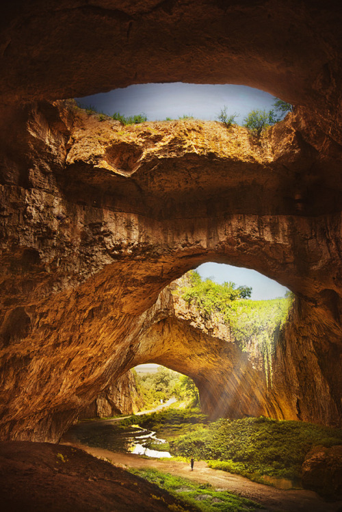 wowtastic-nature:  Devetashka cave by  Silvia S. on 500px.com 