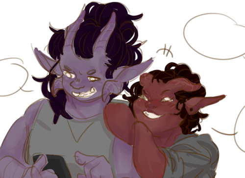 diam0nade:im alive and working on horn children update