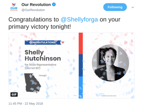 berniesrevolution: It was a good night for Our Revolution and progressives across the South! 
