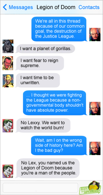 textsfromsuperheroes: Texts From Superheroes Facebook | Twitter | Patreon