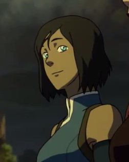 korractrify:13eclaire:My favorite part of Korrasami is that Korra went from looking at Asami like this:To looking at her like:yeah but no development