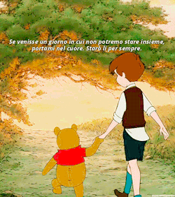 ilragazzostella:  — Winnie The Pooh Alla Ricerca Di Christopher Robin  