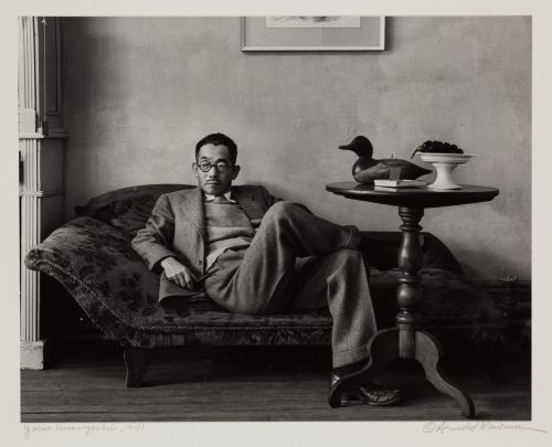 tri-ciclo: Arnold Newman Yasuo Kuniyoshi, 1941 Gelatin silver print