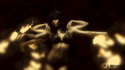 pjwood:  Rebecca Crow in ‘Give a Fuck’ by Mr Faiz feat. Bilzar Rebecca starts