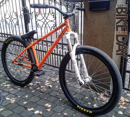 plussizebmx: I want an orange bike like this Majesty from @dani.takacs92 | Bike Check on PSBMX.com |