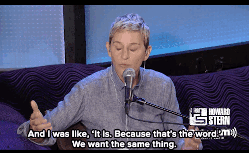 micdotcom:  Watch: Ellen DeGeneres takes Caitlyn Jenner to task for her hypocritical comments on gay marriage     this why i be saying like y’all playing up someone like they’re some kind of fucking saint, and that one cause automatically goes hand
