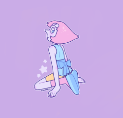 sillyrapids: opal and her components!! this technically counts as a redraw of something i made around december time, but the original didn’t have pearl in it!