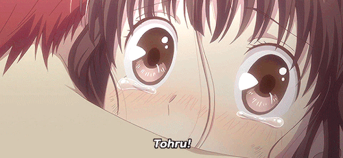mine-loves: Tohru wanting Kyou to let her help him, too.