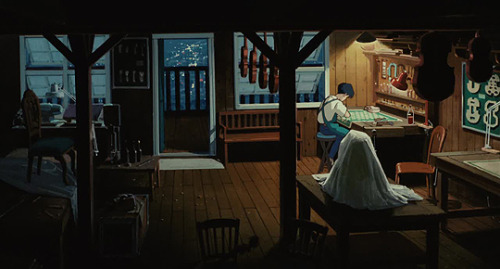 cinemamonamour: Ghibli Houses: The Antique Shop in Whisper of the Heart (1995)