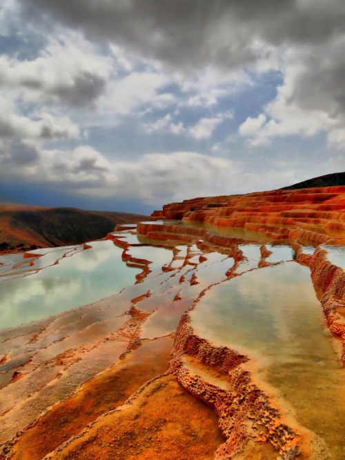 Travertine terraces - IranTravertine is a popular and fashionable building stone. Rather easily work