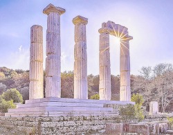 egyptiantomb:    Sanctuary of the Great Gods, Paleopolis, Samothrace Island, Greece     Wow