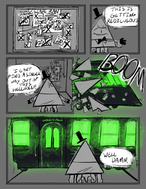 AU Where Bill Gets Double Trapped In Therapy
