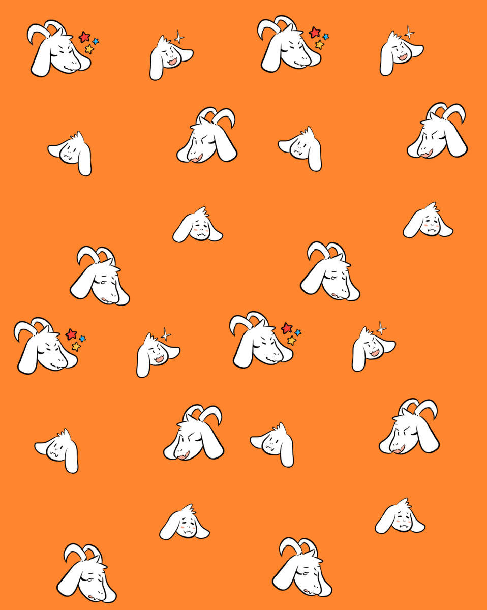 art-hanaye:  Asriel wallpaperI probably will make chara, frisk and flowey next time(*free