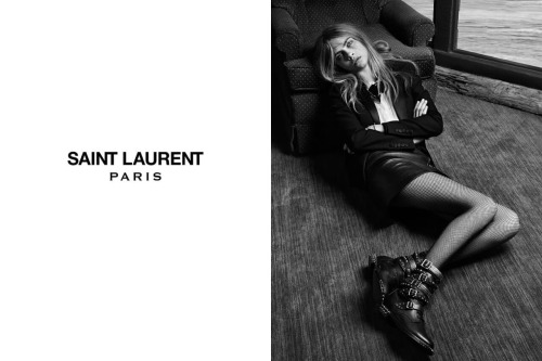 Saint Laurent. Ad campaign (part 1) FW1314Creative Director: Hedi SlimanePhotos: Hedi SlimaneModel: 