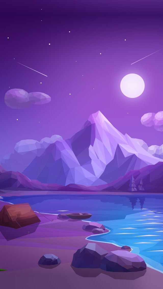 Gaia luna — Fondos de paisajes animados