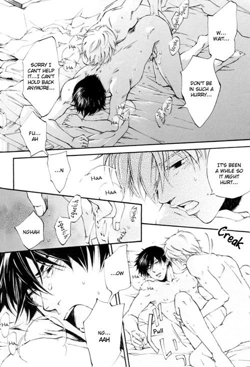 Edi's reading yaoi