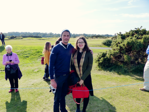 Was lucky enough to talk to Matthew Goode today.He is playing in the Alfred Dunhill Links Championsh