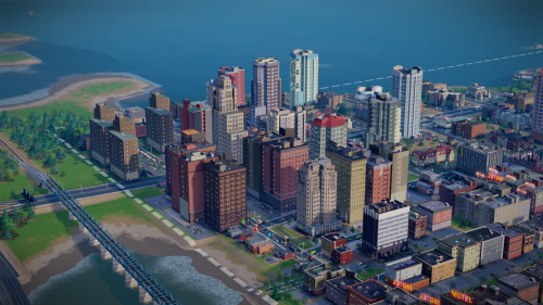 I tried screenshotting the progress of my first city in SimCity from the same angle. They&rsquo;